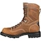 Georgia Boot Comfort Core, Men's Waterproof Low Heel Logger Work Boot, 9 M, Leather, 8 in Height, Crazy Horse GB00122 - alternate 2